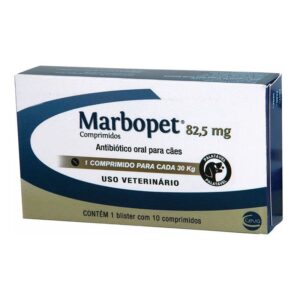 MARBOPET 82,5MG CAIXA 10 COMPRIMIDOS